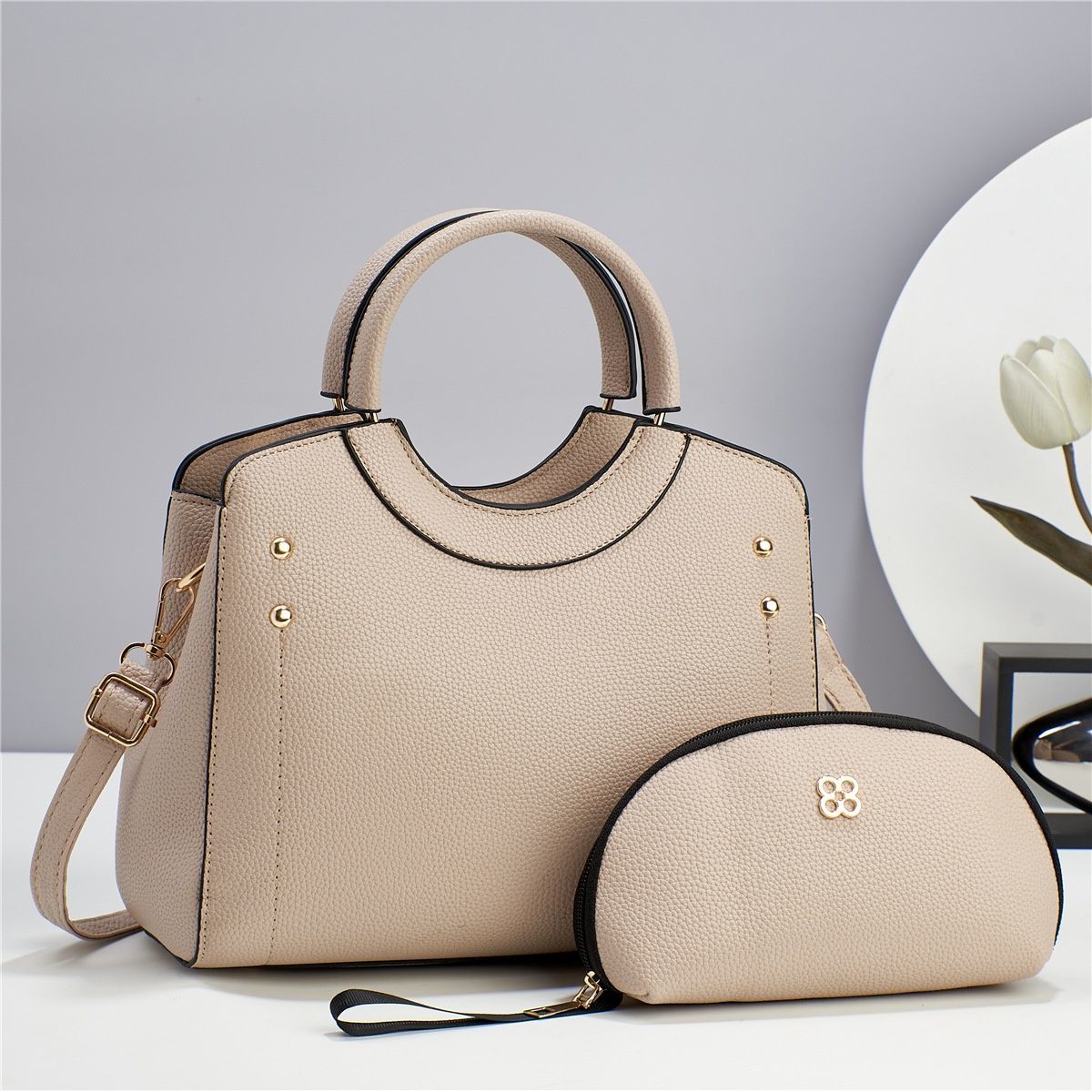 Sac à main premium + pochette 3