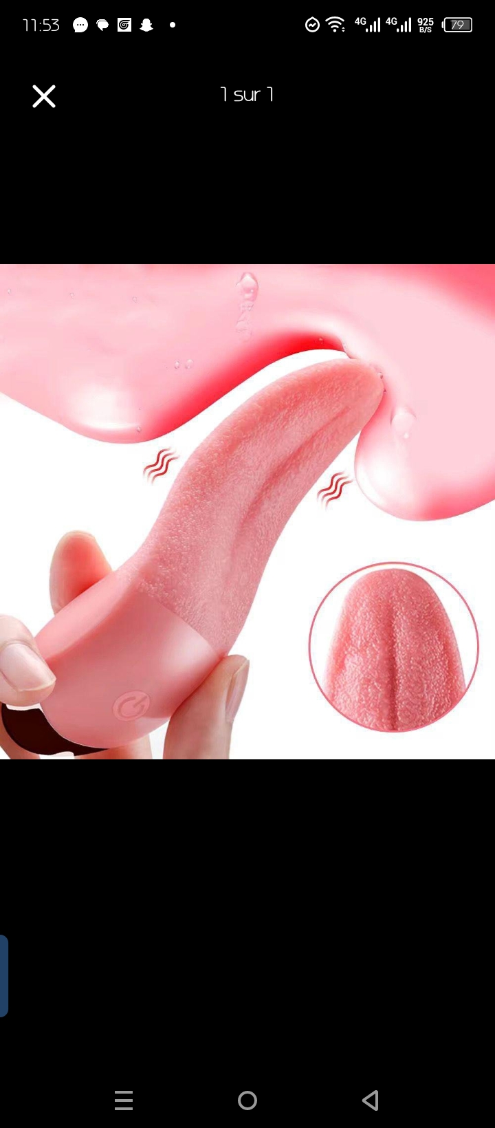 Vibromasseur langue  3