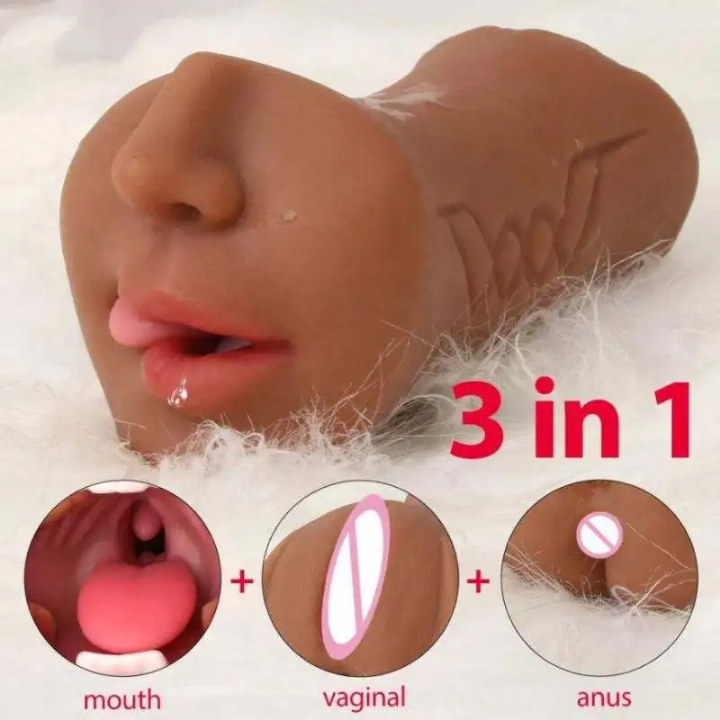 Vibromasseur masturbateur 3in1