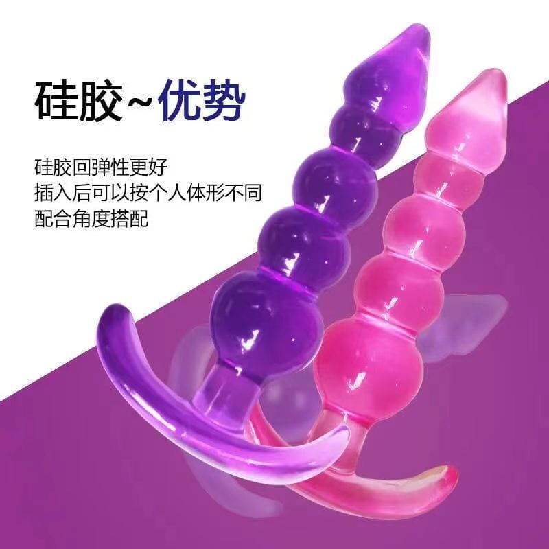 Plugs annals en silicone avec lubrifiants  2
